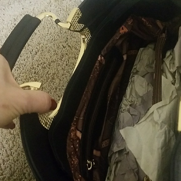 Stachel black alligator skin purse - Picture 7 of 11